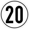 Geschwindigkeit 20