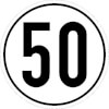 Geschwindigkeit 50