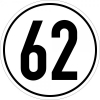 Geschwindigkeit 62
