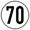 Geschwindigkeit 70