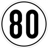 Geschwindigkeit 80