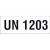 Gefahrgutaufkleber mit UN-Nummer UN 1203