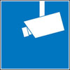 Video Infozeichen nach  DIN 33450 Hinweis Video�berwachung
