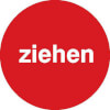 T�rschilder Ziehen-rot / wei�