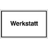 Hinweisschilder zur Betriebskennzeichnung Werkstatt