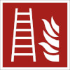 Brandschutzschilder Feuerleiter