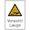 Warn-Kombischild Vorsicht! Lauge
