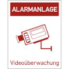 Video Infozeichen f�r die betriebliche Praxis Alarmanlage Video�berwachung,
