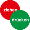 T�rschilder - [Dr�cken/Ziehen]