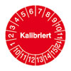 Pr�fplaketten - Kalibriert