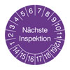 Pr�fplakette - N�chste Inspektion 14-19