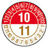 Pr�fplaketten f�r Zeitraum 2 Jahre