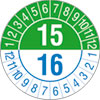Pr�fplakette zweij�hrig 15/16
