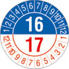 Pr�fplakette zweij�hrig 16/17