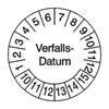 Pr�fplaketten - Verfalls-Datum