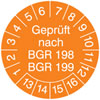Pr�fplakette  BGR 198  BGR 1 13-16