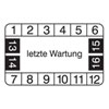 Pr�fplakette ohne Jahresfarbe 13-16