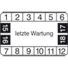 Pr�fplakette ohne Jahresfarbe 15-18