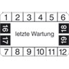 Pr�fplakette ohne Jahresfarbe 16-19