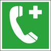 Rettungszeichen Notruftelefon Nr. 10