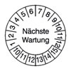 Pr�fplaketten - N�chste Wartung