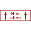 Versandgut und Verpackungsetiketten verschiedene Versionen