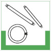 RESIGN / Symbolschilder Leuchtstoffr�hren