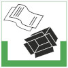 RESIGN / Symbolschilder Papier / Pappe