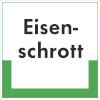 RESIGN / Textschilder Eisenschrott