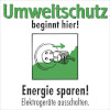Motivationshinweis zum Umweltschutz Umweltschutz beginnt hier