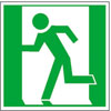 EverGlow HI 150 Bodenmarkierung Fluchtwegsymbol mit Oberfl�chenlaminat