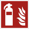 Brandschutzschild - nachleuchtend Feuerl�scher