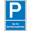 Symbol: P, Text: Nur f�r Betriebsangeh�rige