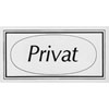 Textschilder zur Raumkennzeichnung Privat