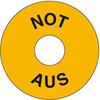 Not-Aus-Schilder
