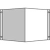 Winkelschilder neutral zur Wandmontage