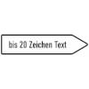 Verkehrsschilder nach StVO - Nr. 432 Inner�rtliche Ziele, rechtsweisend