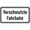 Verkehrsschilder nach StVO / Typ 1, Nr. 1006-35 Verschmutzte Fahrbahn