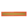 Heckmarkierung bauartgepr�ft Vollmarkierung, Aluminium 1, 5 mm mit