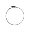 Schilderzubeh�r Schneckenschraubschellen Schneckenschraubschelle HP 4, Edelstahl,