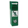 T�rw�chter Standard Geh�use gr�n RAL 6029, mit Zylinderschloss,