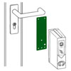 Zubeh�r f�r T�rw�chter Montagegrundplatte gr�n f�r Brandschutz- und Vollglast�ren
