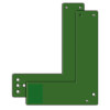 Zubeh�r f�r T�rw�chter Montagegrundplatte gr�n f�r Glasrahment�ren,