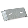 Zubeh�r f�r Gefahrentafel (Einstofftafel) Halterung  aus verzinktem Stahlblech,
