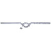 Rohrschelle, feuerverzinkter Stahl Lochabstand: 900 mm, f�r Rohrpfosten mit 7,6 cm �