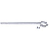 Auslegehalterung f�r Rohrpfosten mit 6 cm � aus feuerverzinktem Flachstahl