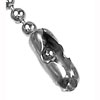 Schilderzubeh�r Befestigungsmaterial Klemmverschluss f�r Kugelkette 3,2 mm