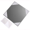 4 Klebepads aus synthetischem Kautschuk zur Montage von Aluminiumschildern