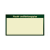 Grundplatte f�r Flucht- und Rettungspl�ne
