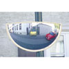 Spiegel Beobachtungs- und Kontrollspiegel Horizont, oval, schlag- und sto�fester Kunststoff,